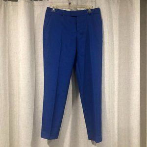 Club Monaco blue skinny ankle pants wool blend